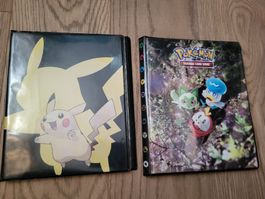 Lot de 2 classeurs Pokemon pour cartes en très bon état