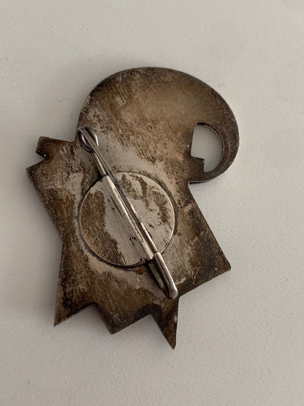 Basler Placchette & Badge: Fasnacht Basel 1937 SILBER – Usato da Basel venduto da fasnachtsoutlet1965 1