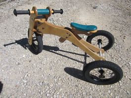 TRYBIKE Laufrad Kinderlaufrad 3 oder 2 Rad möglich Kids Fun