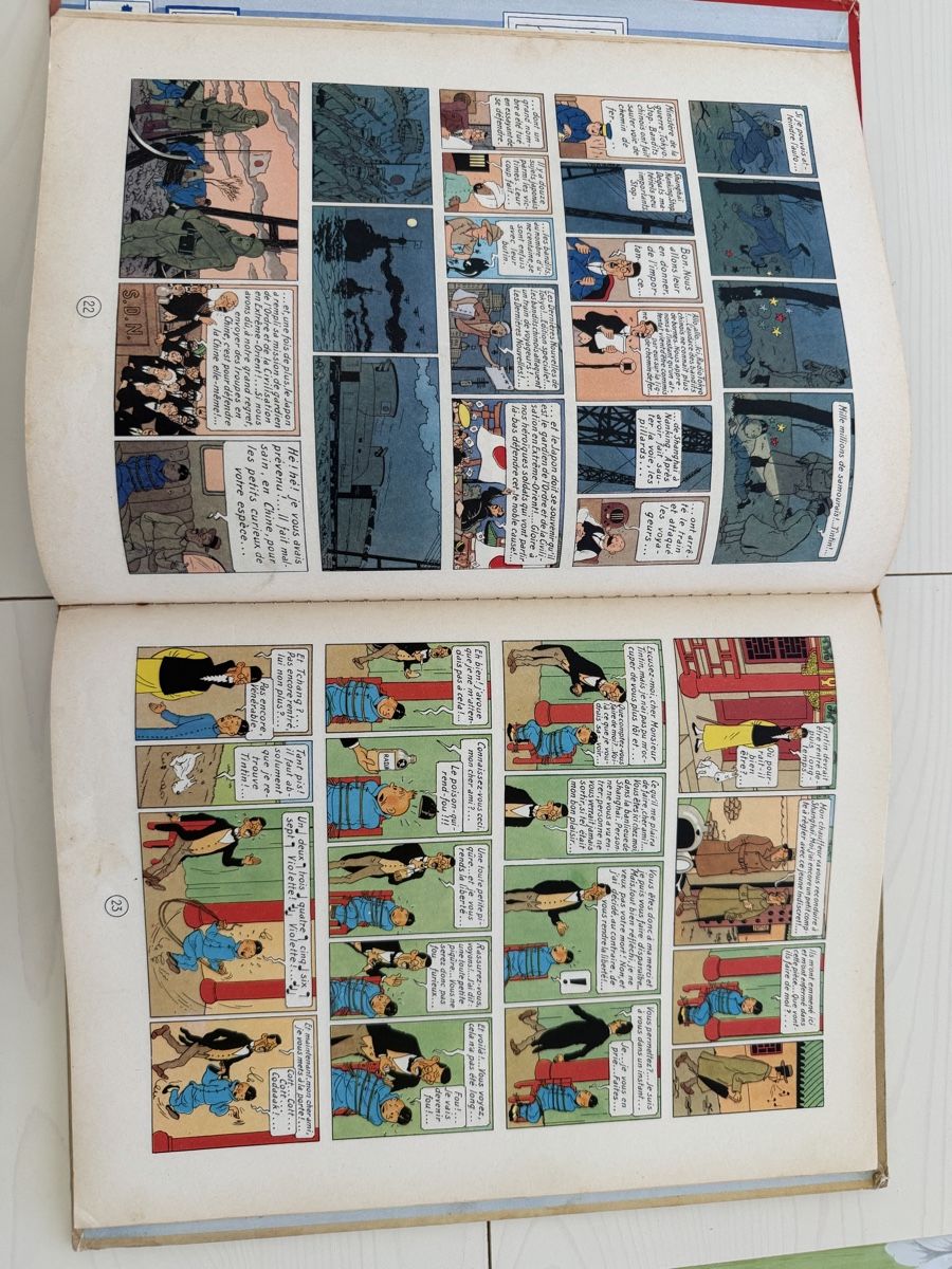 Fumetti: TINTIN : Le Lotus Bleu – Usato da Savigny venduto da Matgab94 8