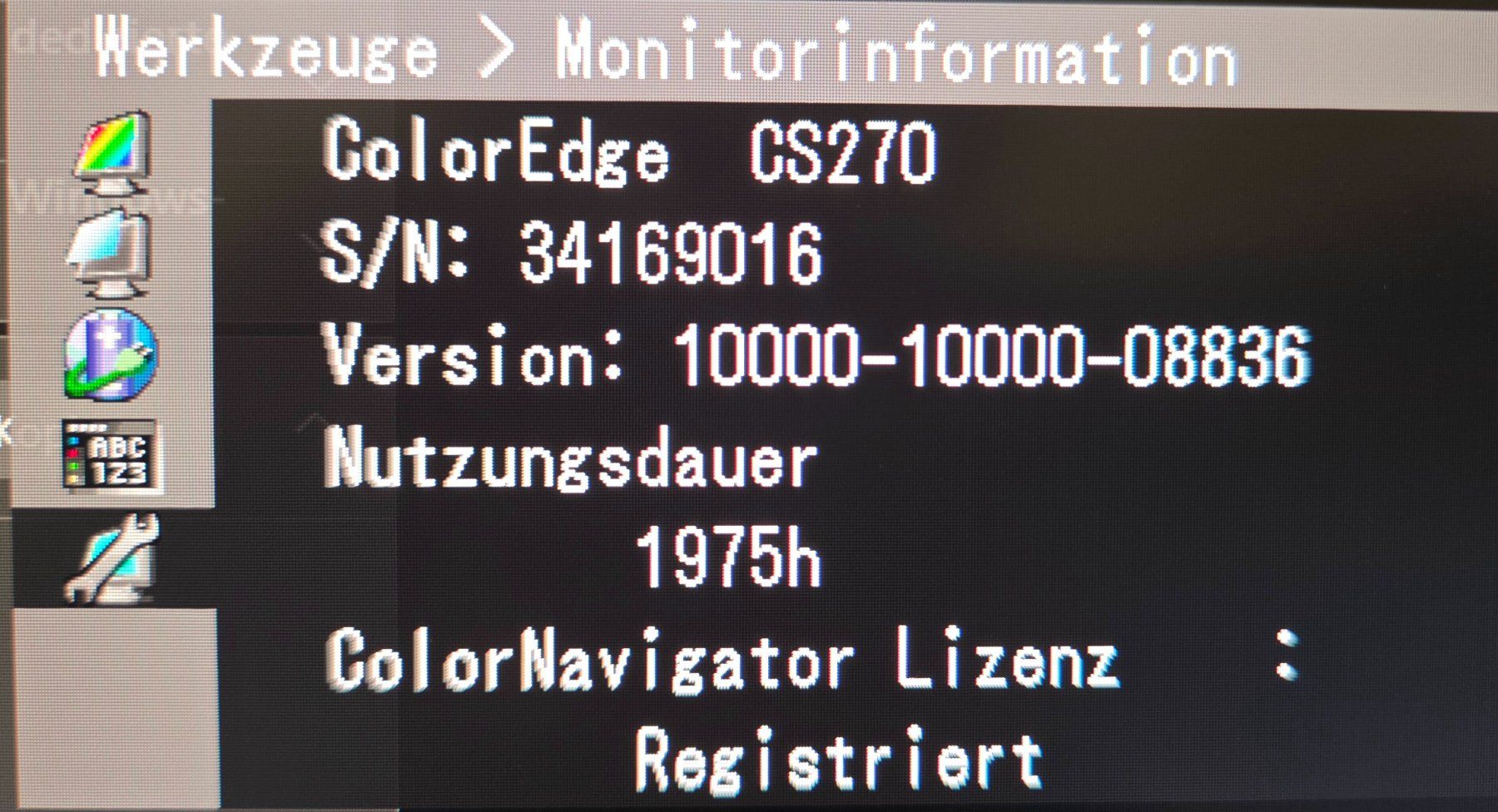 Eizo Monitor: Eizo Bildschirm – Usato da Auw venduto da gian_dr_staibock 1