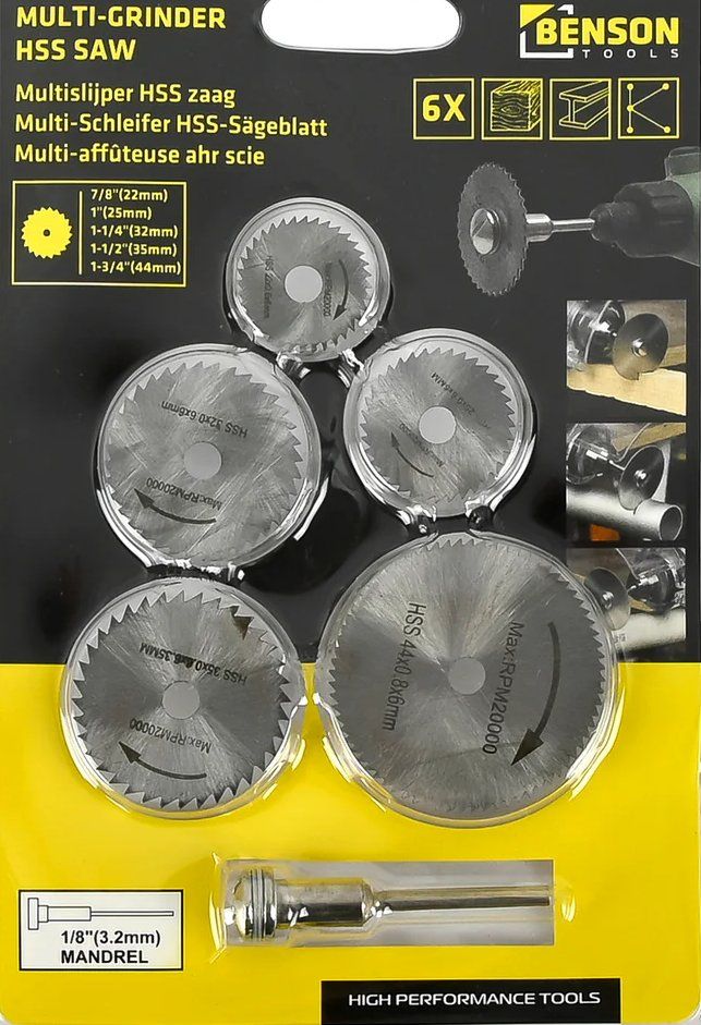 Dremel Scies: 6teil. Set SÄGEBLAETTER HSS mini zu MULTI-TOOL oder Dremel – Neuf avec emballage d'origine à St. Gallen par schnaeppchen-preise 2