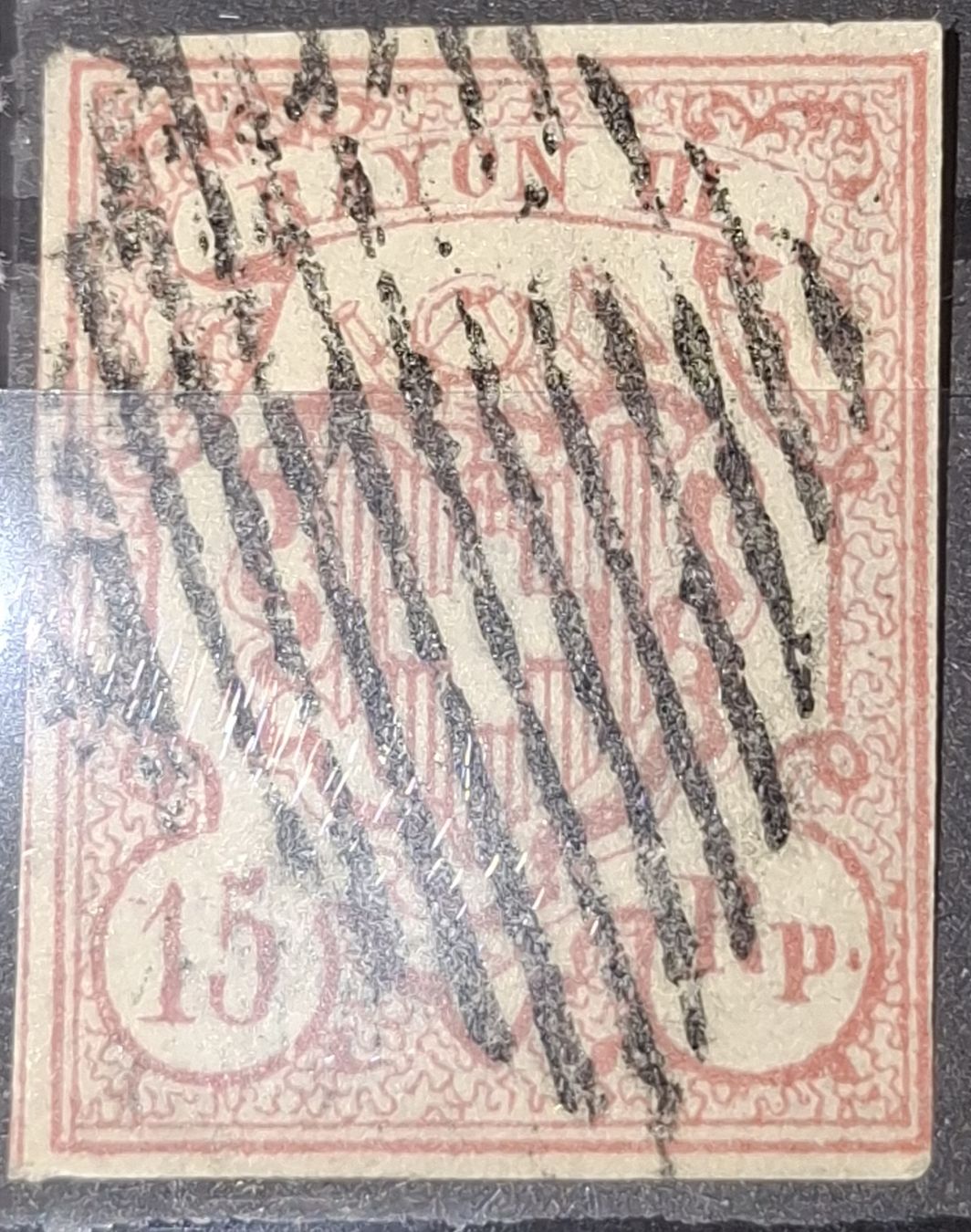 Tutti i francobolli: Rayon Lot Nr 20 – Usato da Balgach venduto da SIMEON27 2