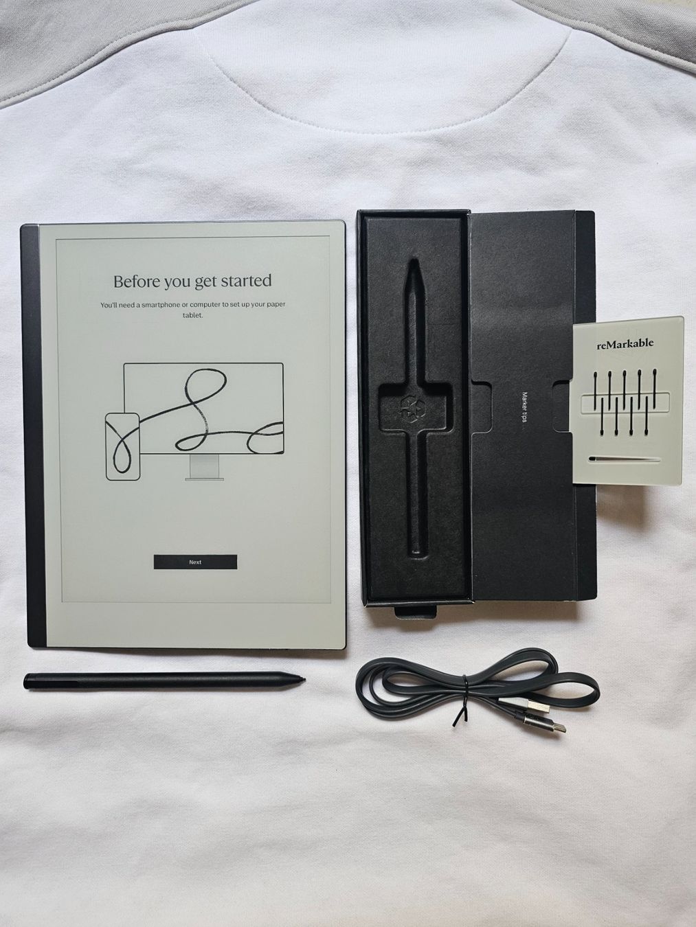 reMarkable Tablet PC: ReMarkable 2 - Tablette impeccable + Marker Plus + Pointes – Usato da Riaz venduto da Antho8