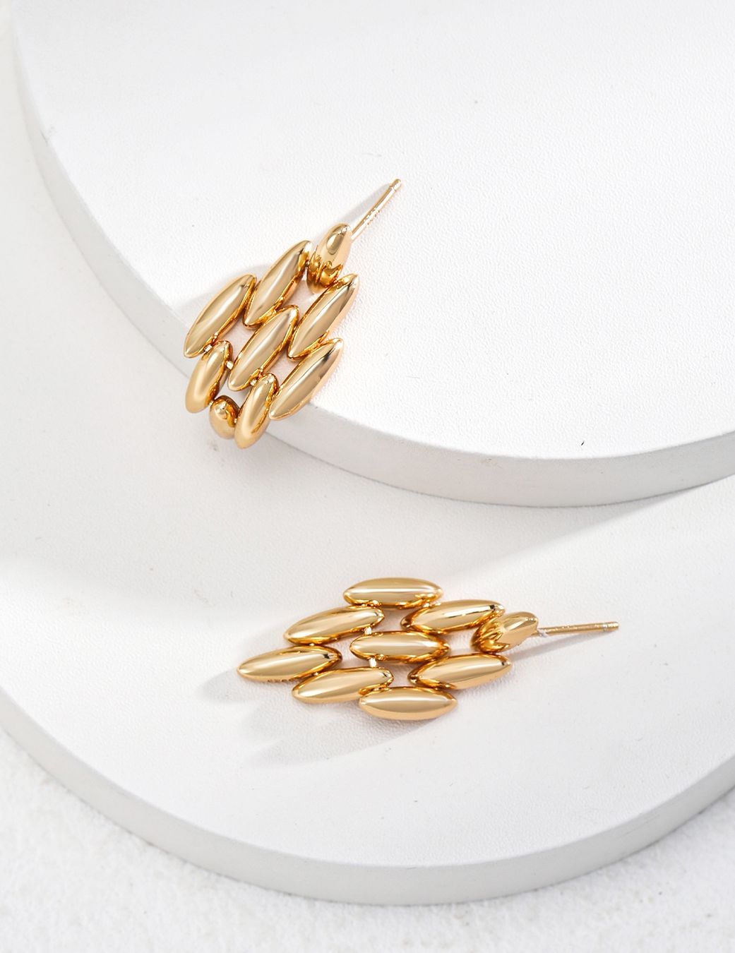 Boucles d'oreille: Modern Silber Ohrringe mit "French Eleganz" – Neuf avec emballage d'origine à Romoos par Jewelrylover 7
