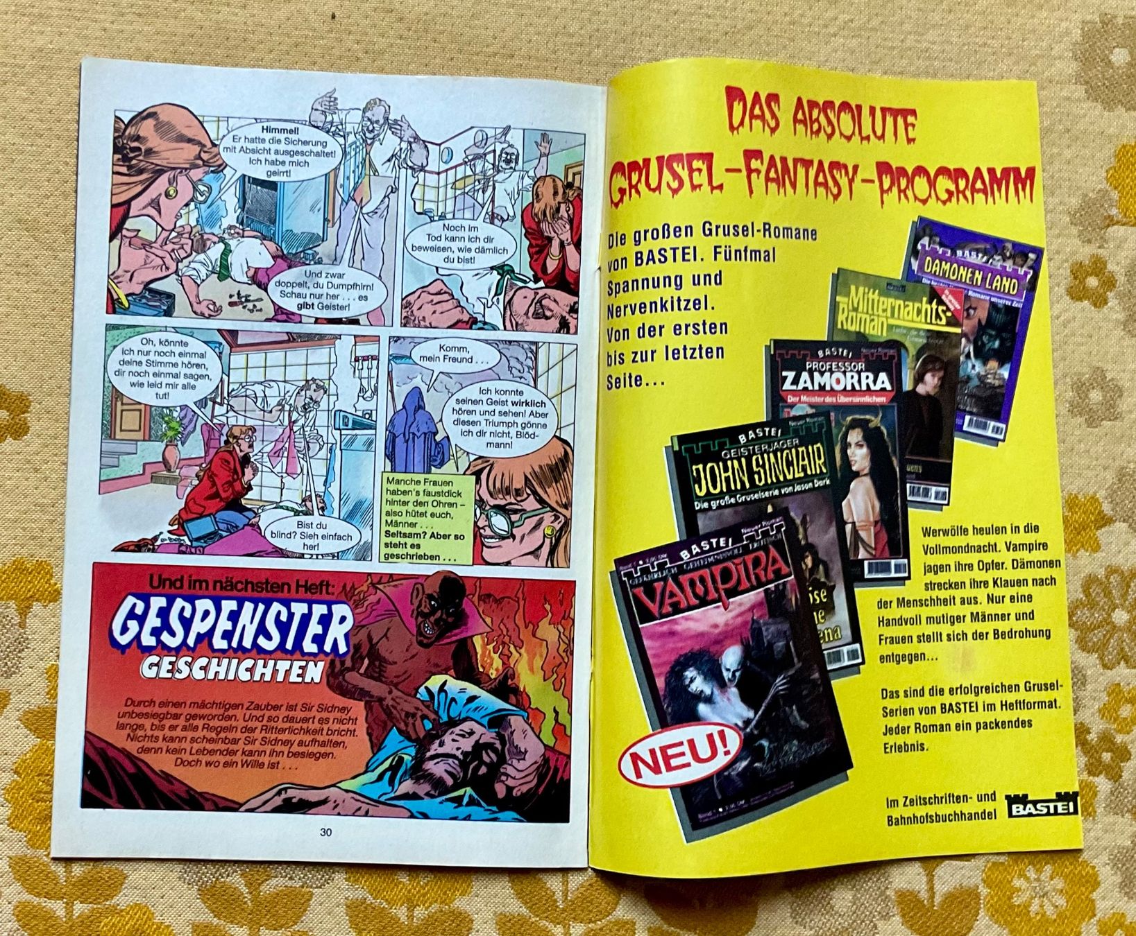Fumetti: Gespenster Geschichten Heft Nr 1123 – Usato da Endingen venduto da nathan05 8