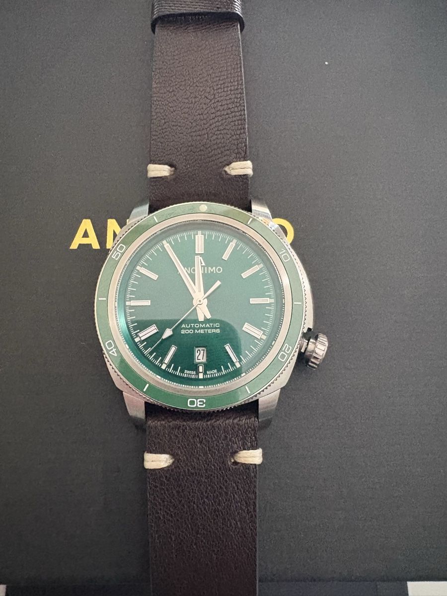 Anonimo Orologi: Anonimo Nautilo Vintage Grün – Nuovo (secondo la descrizione) da Bern venduto da Minok 5