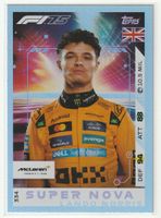 2025 Topps F1 Turbo Attax Formel 1 Lando Norris Super Nova