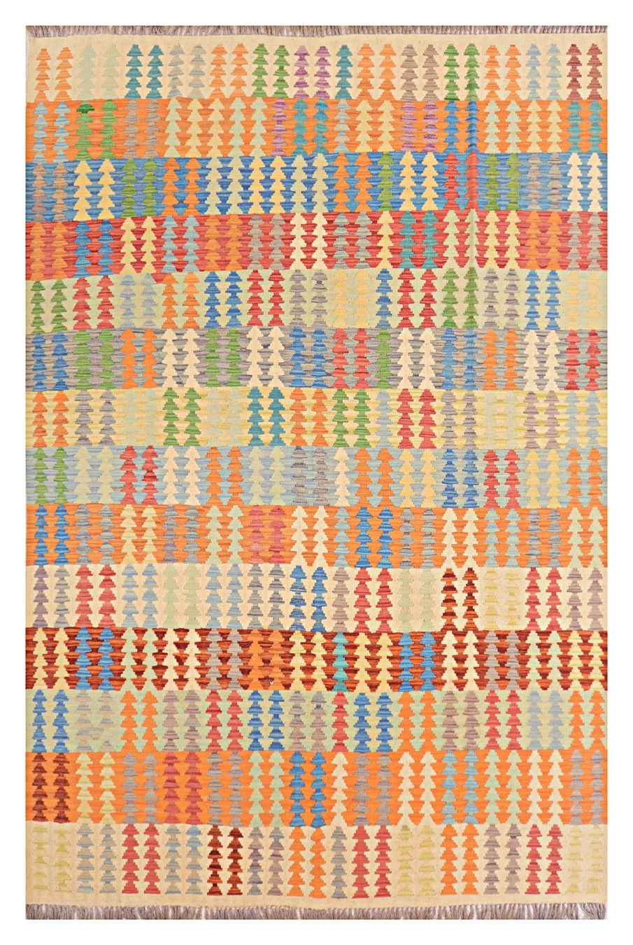 Kelim Tappeti: Oriente Kelim Teppich 200x300 cm – Nuovo e nell'imballaggio originale da Lahore venduto da Fairways79 8