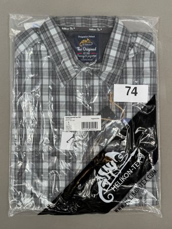 Helikon-Tex Hemd (S) Baumwolle kariert Concealed Carry Shirt