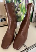 Stiefeletten rehbraun Leder Grösse 40