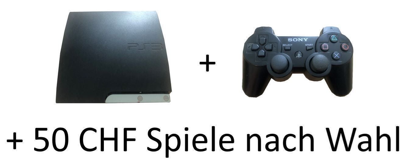 Sony Console: PS 3, Controller + Spiele nach Wahl – Usato da Nussbaumen AG venduto da Pika-Shop