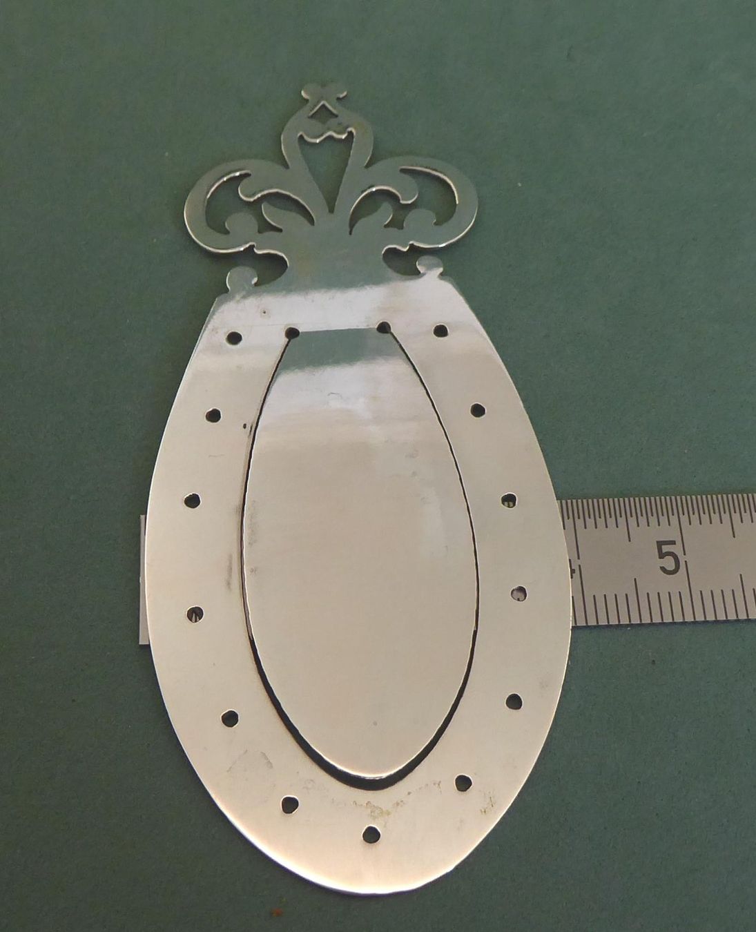 Altre raccolte & rarità: Buch / Lese Zeichen 800 Silber vor 1988 mit Monogramm " GG" – Usato da Muri AG venduto da silvercat 2