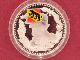 Silberunze Kanton Bern Unze Feinsilber