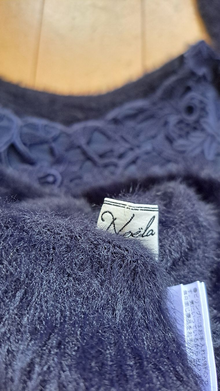 Maglioni & Felpe: NOËLA Übergangspullover Shaggy Pullover Spitze Pulli S 36 – Usato da Mollis venduto da Fauchi99 3