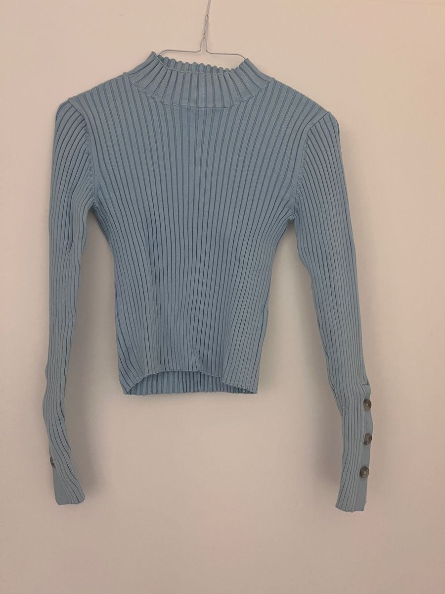Tally Weijl Tops: Hellblaues Top mit Kragen – Neu (gemäss Beschreibung) aus Zürich von man_nq66 1