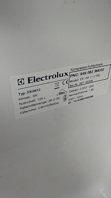 Electrolux Frigoriferi: Einbaukühlschrank Electrolux – Usato da Künten venduto da buli76 2