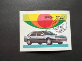 MALAGASY REP. 1993 RENAULT CAR gest.(E370)