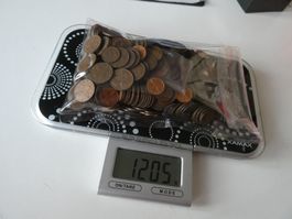 Schweiz, Riesenlot alte 1- und 2-Räppler, 1200 gr.