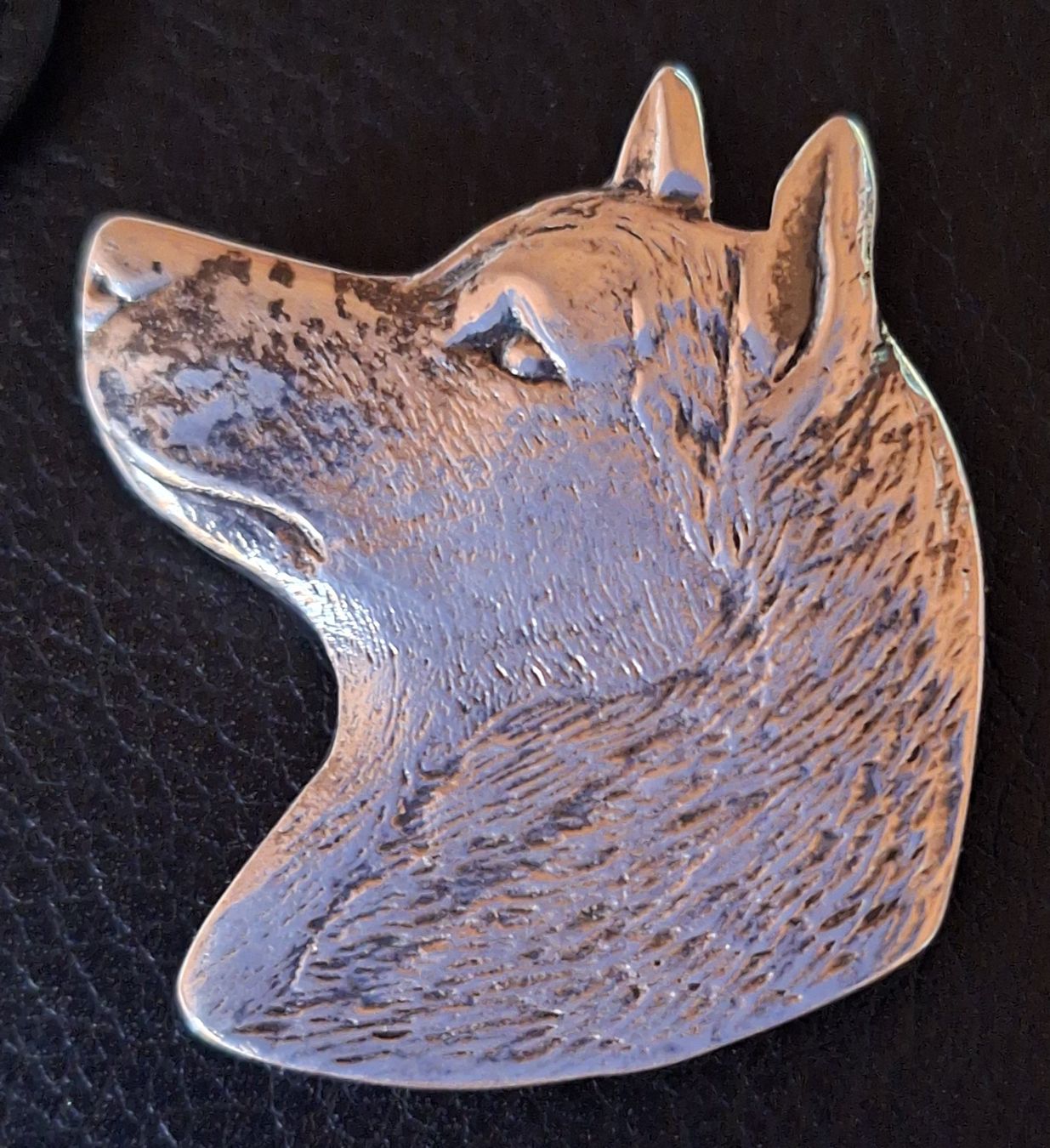 Spille & Fermagli: Brosche HUSKY 925 Sterlingsilber – Usato da Oberriet SG venduto da Atir47 1