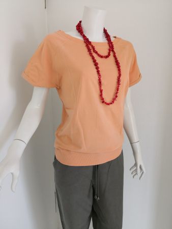 🤩NATURALINE BIO COTTON T-SHIRT APRICOT NEUWERTIG