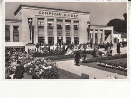 Lausanne Comptoir Suisse 1941 mit Sonderstempel A. 312