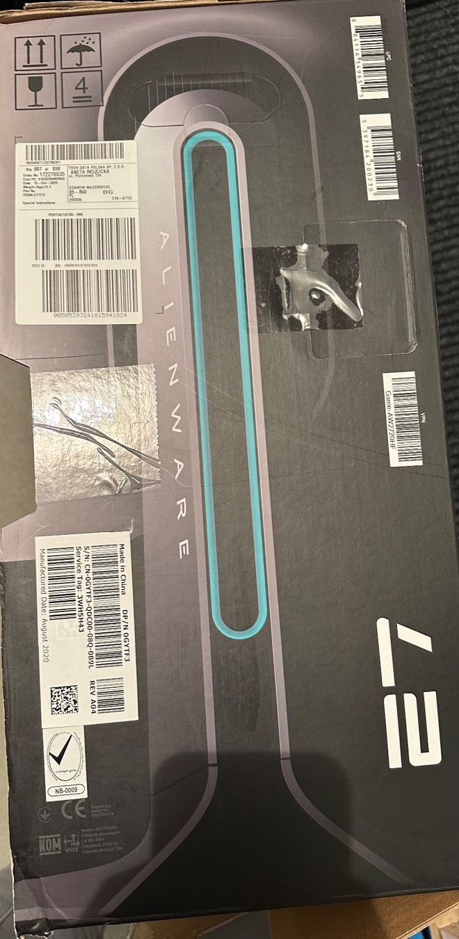 Alienware Monitore: Alienware Monitor 27" – Neu (gemäss Beschreibung) aus Liestal von  2