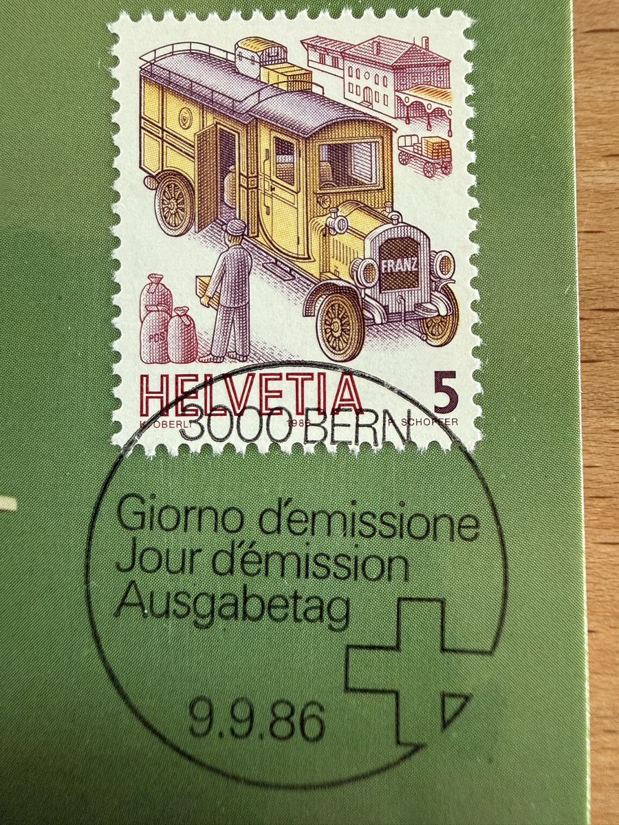 Tutti i francobolli: Maximumkarte PTT Museum – Usato da Grenchen venduto da Bastet007 3