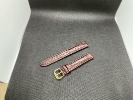 Cinturino in pelle marrone Fossil 16mm