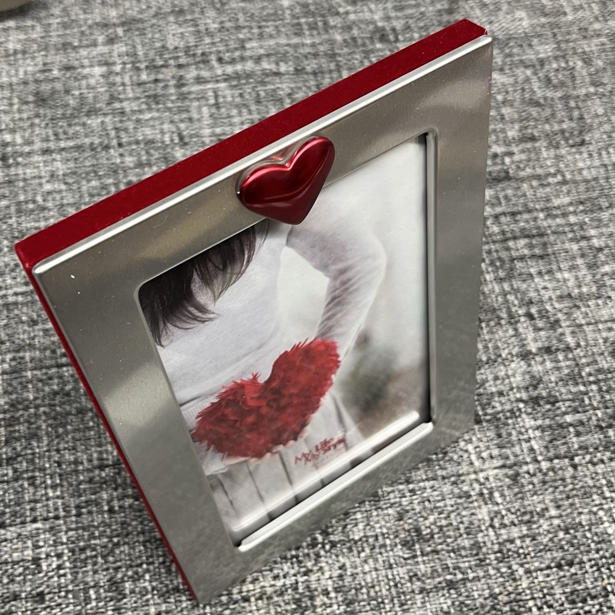 Bilderrahmen: Fotorahmen 10x15 Metall mit Herz – Neu (gemäss Beschreibung) aus Schwyz von rs-trend 1