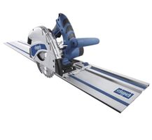 + Scheppach Tauchsäge mit Führungsschiene 1200W Handkreissäg