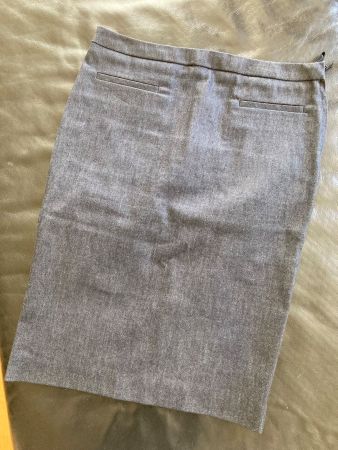 WUNDERBARER MIU MIU ROCK, GR.XS/S (IT38), JEANS/LAMMLEDER