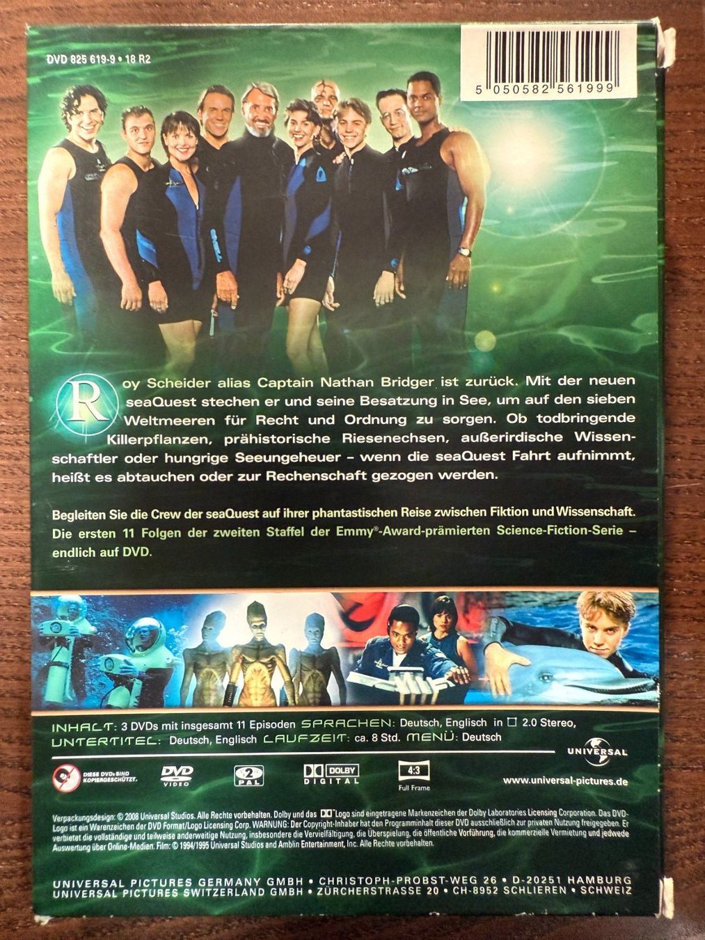 Tutti i DVDs: SeaQuest DSV - Season 2 – Usato da Zürich venduto da FilmFreunde 1