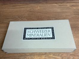 Schweizer Mineralien Sammlung - Top Zustand - Rarität!
