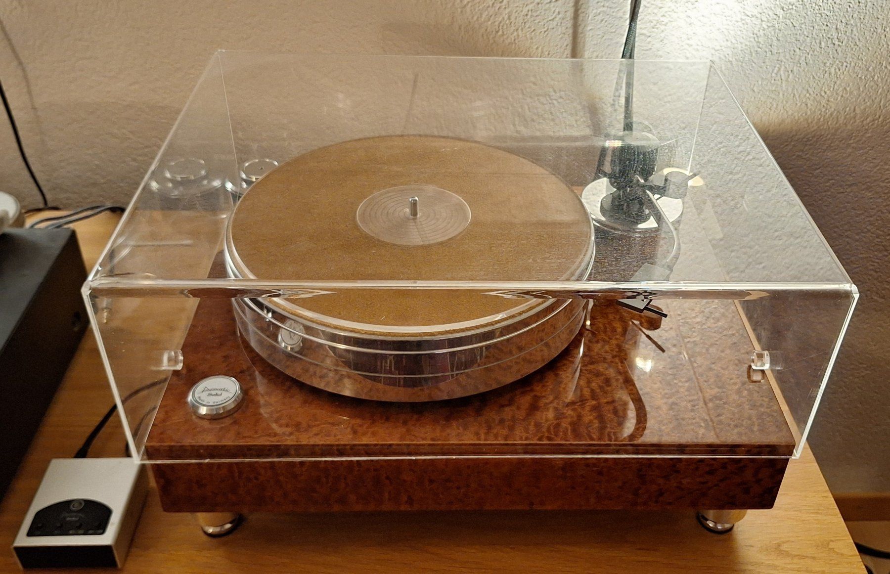 Giradischi: Acoustic Solid Wood mit Ortofon Tonarm TA-110 – Usato da Mühlethurnen venduto da Landhockeyelvis