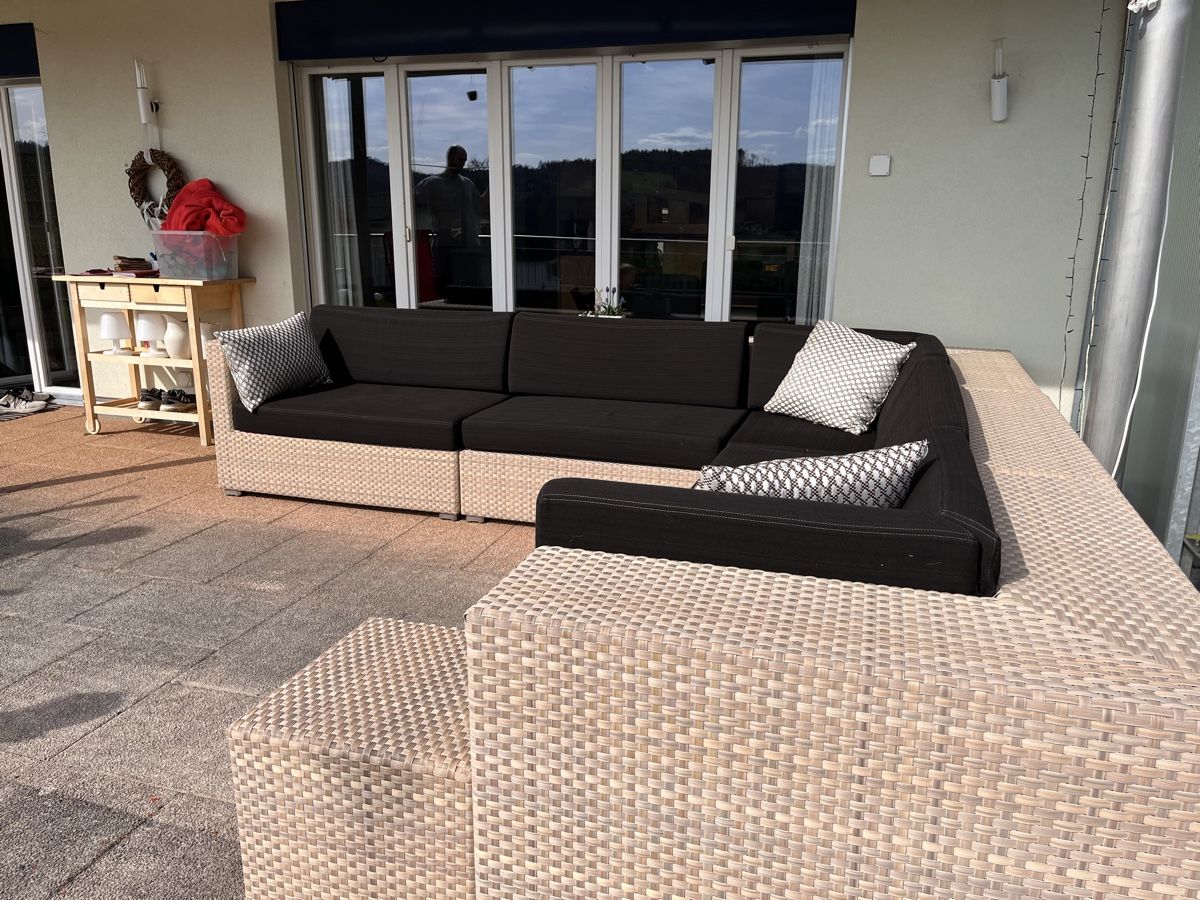 Divani: Dedon Rattanlounge – Usato da Gränichen venduto da lisalouisa 2