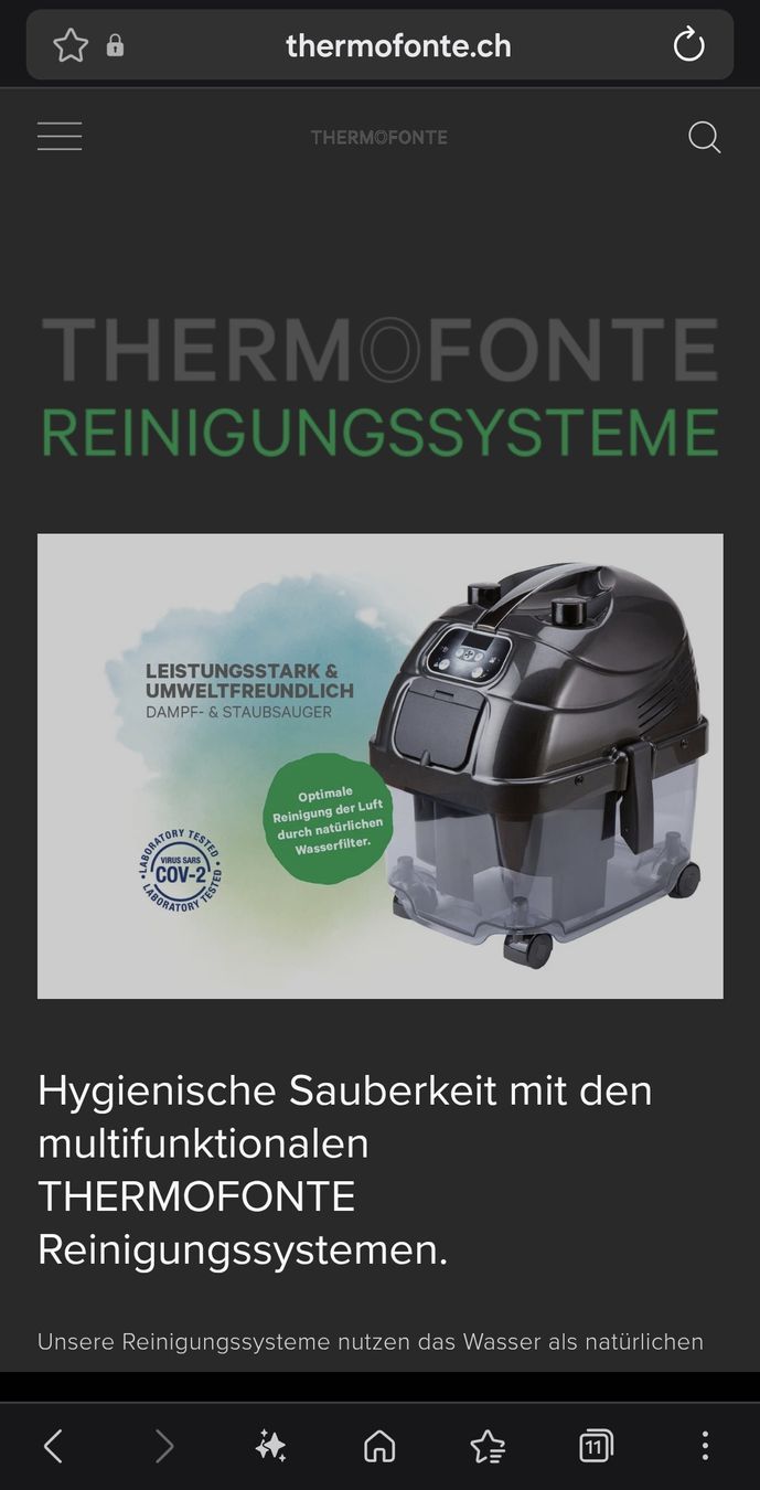 Pulitori a vapore: Thermofonte Reinigungssystem | Clean one – Nuovo (secondo la descrizione) da Niederhasli venduto da Jani85 7