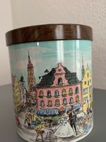 Vintage Blechdose Keksdose Stadtmotiv Retro
