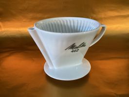 Melitta 402 / spezieller Porzellan Kaffeefilter