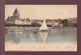 LAUSANNE - Ouchy - Château - 1902 CPN