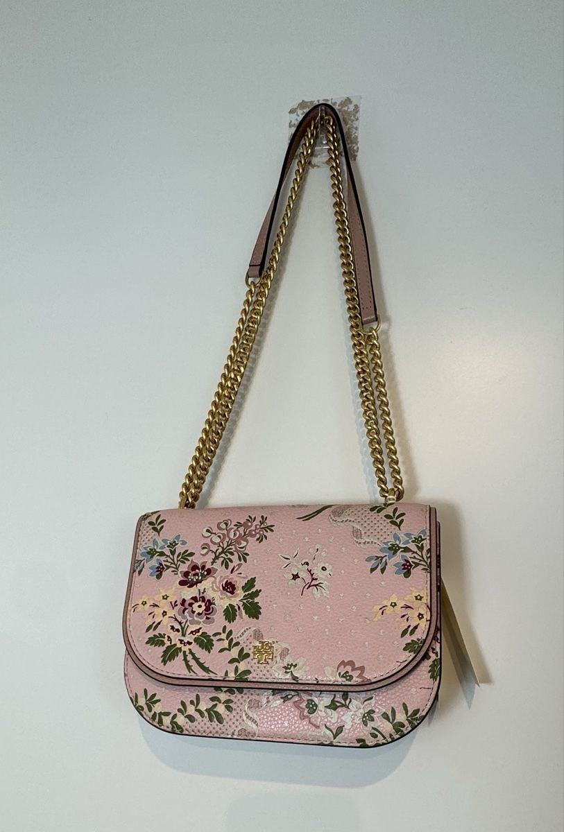 Tory Burch Borse da donna: Tory Burch Floral Print Shoulder Bag - Elegant Spring! – Usato da Hurden venduto da rac_wyf8 3