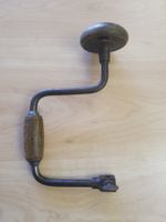 Antike Handbohrmaschine/Bohrwinde, Holzgriff, Top Zustand!