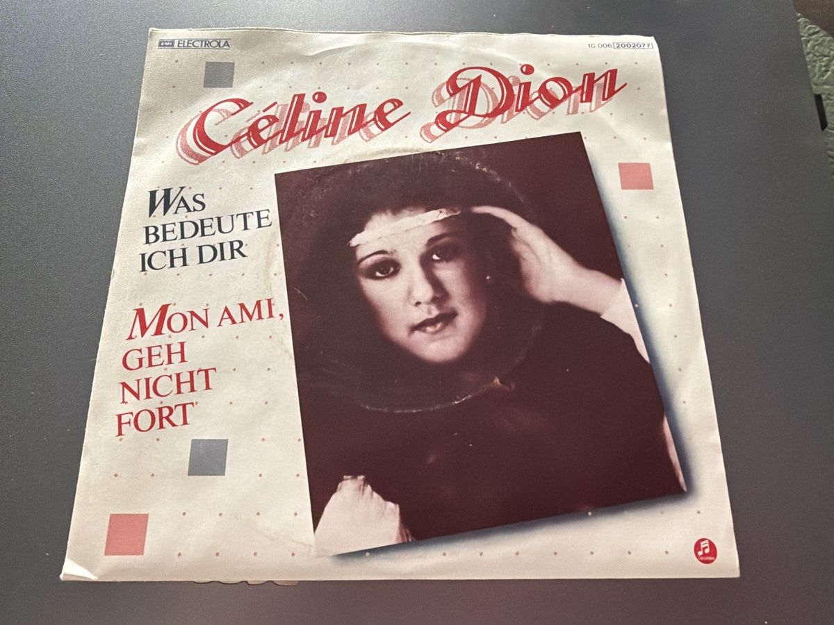 Schallplatten: Celine Dion deutsche Single Was bedeute ich dir  – Gebraucht aus Solothurn von Rginger12 1