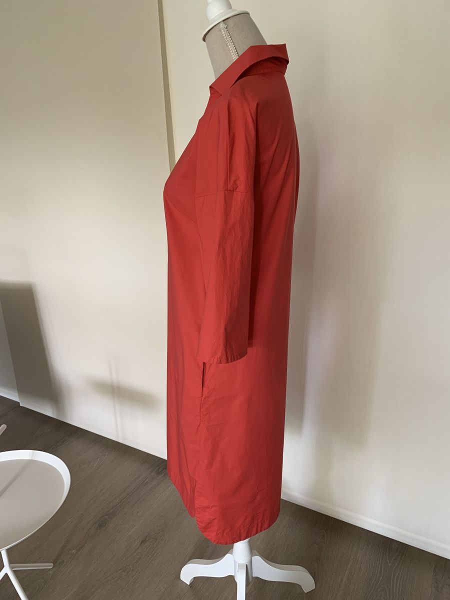 Vestiti: Robe Rosso 35 neuve en popeline de coton  – Nuovo e nell'imballaggio originale da Gland venduto da TallyEva 1