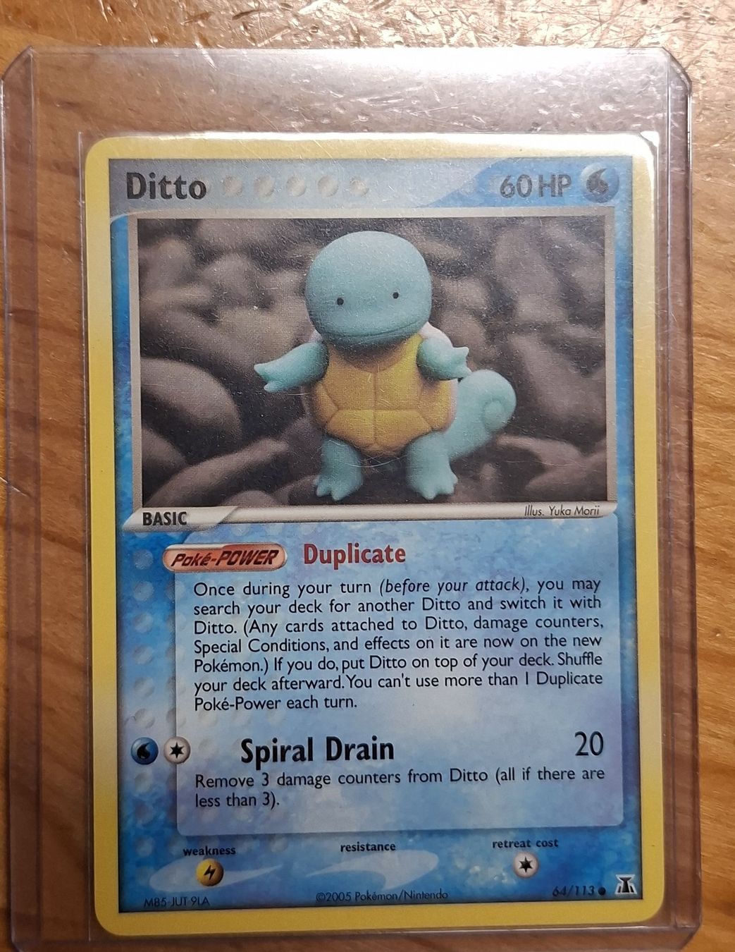 Pokémon Carte collezionabili: Pokémon Karte Ditto 64/113 – Usato da Andwil SG venduto da dea_jx2g