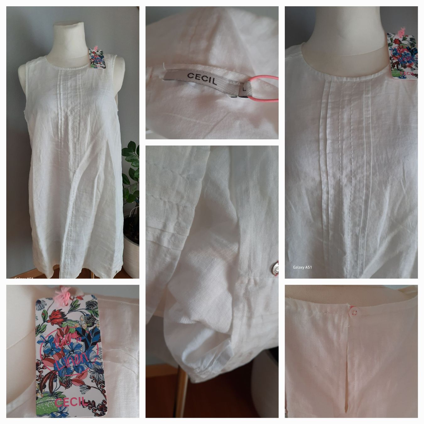 Cecil Kleider: ***CECIL*** Kleid weiss Gr L NEU – Neu (gemäss Beschreibung) aus Wädenswil von H2H_Secondhandshop