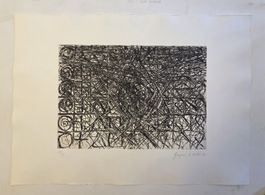 Gaspare Otto MELCHER Radierung Nr.13/17 handsigniert 79x56cm