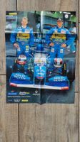 Michael Schumacher Poster Benetton Renault seltene Rarität!