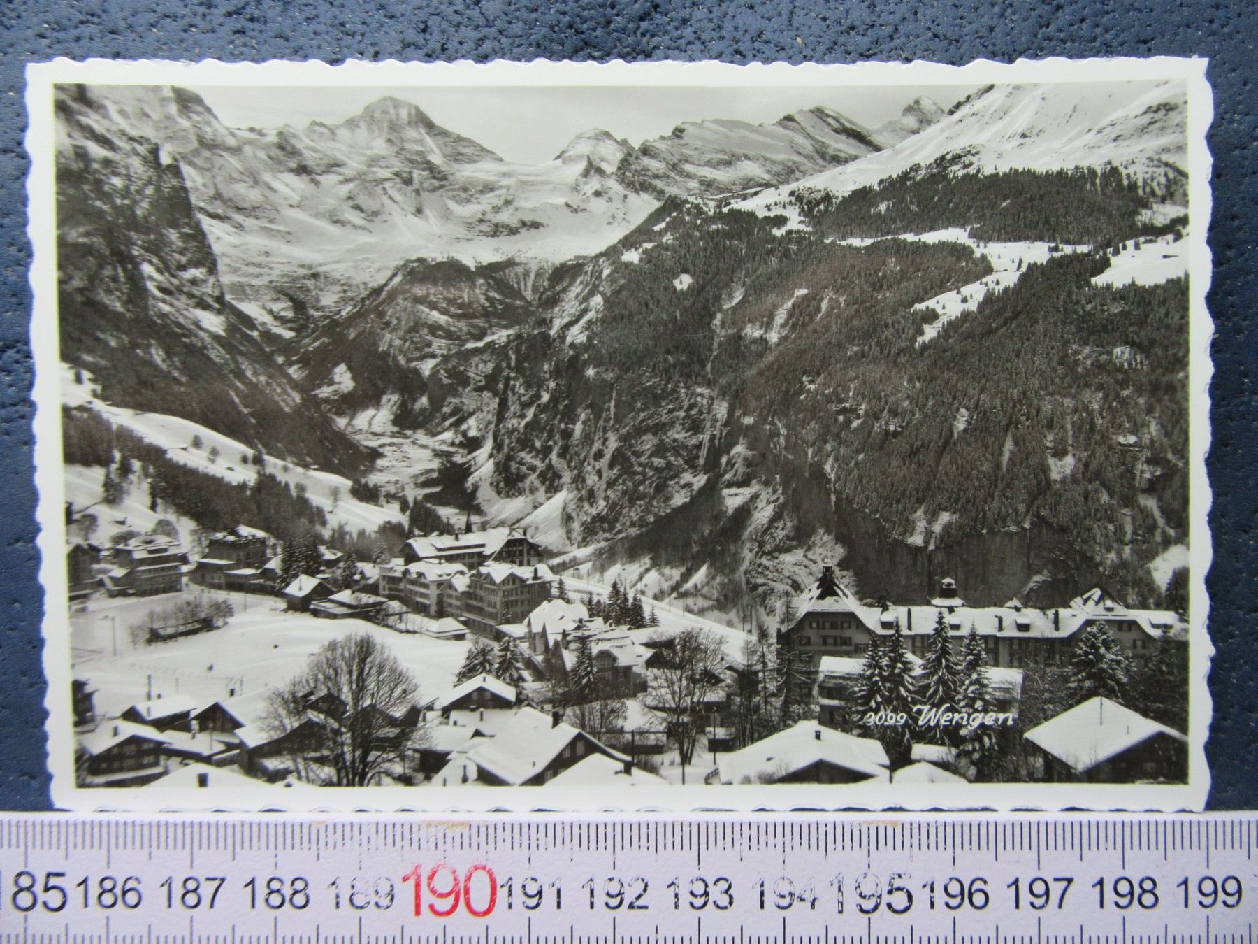 Cartoline postali: WENGEN BEO SCHNEE AK BEO – Usato da Ettingen venduto da Hausi4711