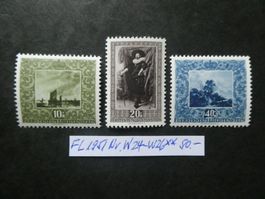 FL 1951 Nr. W24-W26 postfrisch **